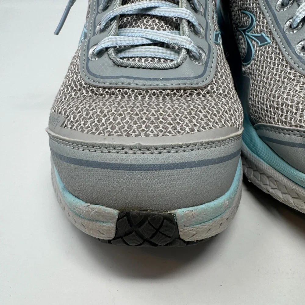 GDEFY‎ Gravity Defyer Corrective Fit Walk Gray Blue Gym Shoes Women's Size 7.5